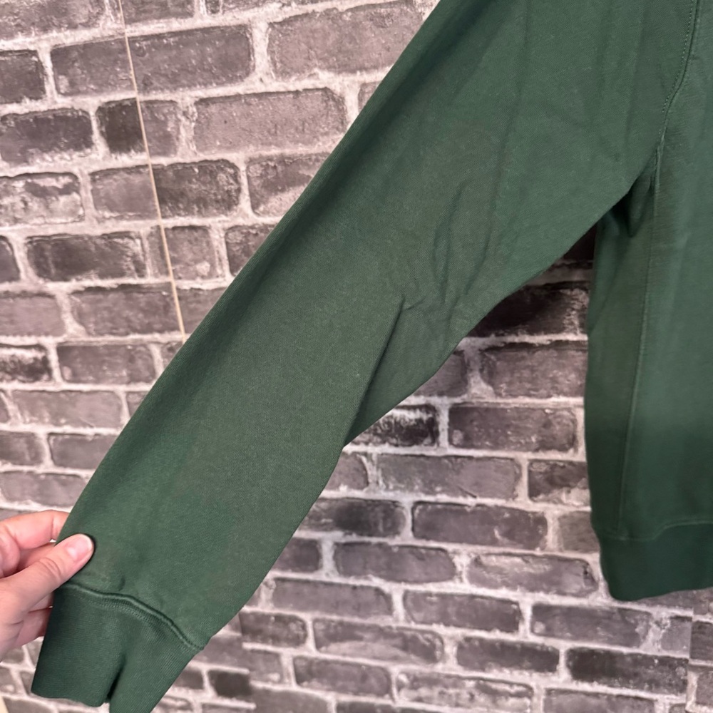 Nike Sportswear Club Fleece Crew sweater dark green unisex - Picture 5 of 9